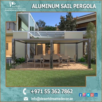 Aluminum Sail Pergola in UAE