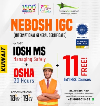 Exploring Nebosh Specializations Nebosh Course in Kuwait with GWG