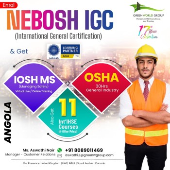 Explore the Future Scope for HSE Career -Nebosh course in Angola with GWG