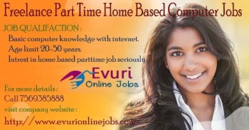 Part Time Home Based Jobs