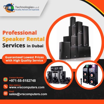 Speakers Rentals For Both Indoor And Outdoor Events in Dubai