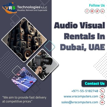 Advanced AV Equipment Rental in Dubai