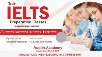 IELTS Classes in Sharjah Best Discount 050-3250097