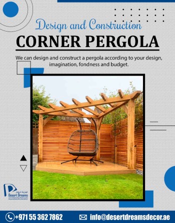 Design and Construction of Wooden Pergola in Uae (4)