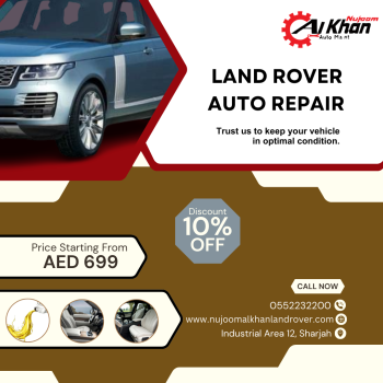 Land Rover Auto Repairing Center in Sharjah