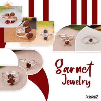 Stunning Garnet Jewelry for Sale - Discover the Beauty at DWS Jewellery