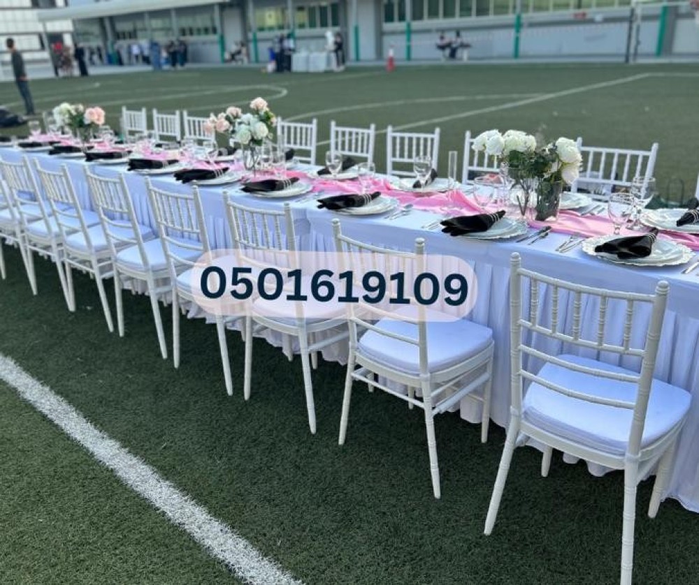 Dubai's Finest Seating Solutions: Chair and Table Rentals for Every Occasion