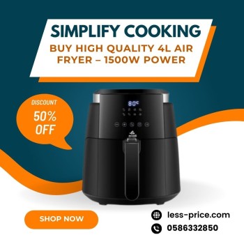 Simplify-Cooking-Buy-High-Quality-4L-Air-Fryer-1500W-Power-uae