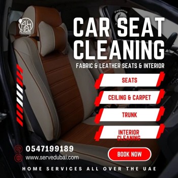 car upholstery cleaner near me - Sharjah 0547199189