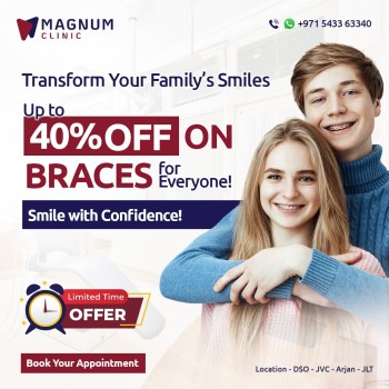 Get Up to 40% Off on Family Dental Care at Magnum Dental Clinic