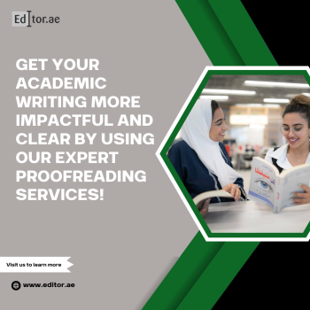 Get the top notch academic proofreading help in the UAE 