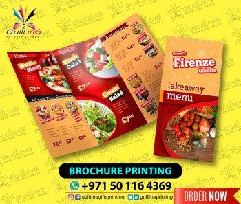 Brochure and Flyers Printing in Gulf Line Sharjah