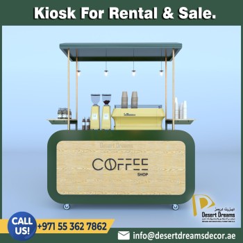 Coffee Kiosk | Food Kiosk | Events Kiosk for Rental in Uae.