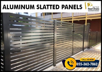 Aluminum Slatted Panels in UAE