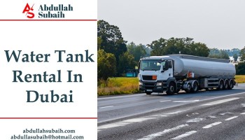 Water tank rental in Dubai