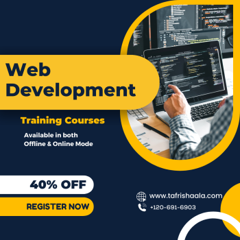 Design your path in web development with Tafrishaala