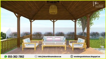 Wooden gazebo uae, wooden gazebo abu dhabi, wooden gazebo dubai, gazebo design (8)