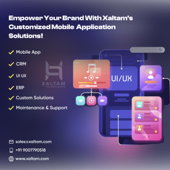 Mobile App Design, Development & Maintenance-Xaltam