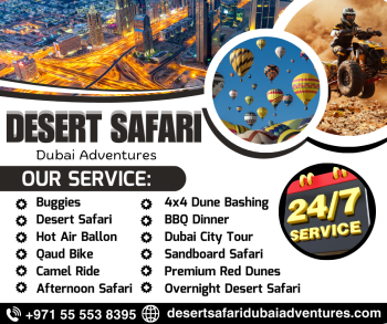 Desert Safari Dubai ADventures | +971 55 553 8395