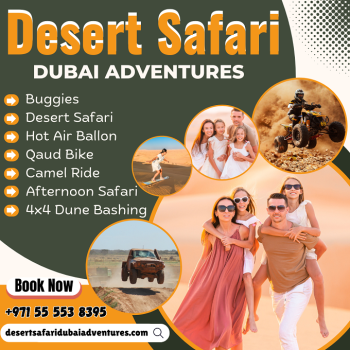 Desert Safari Dubai ADventures | +971 55 553 8395