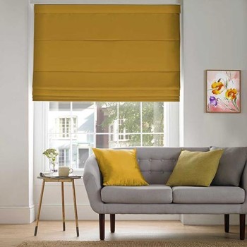 Plains-Mustard-Roman-Blind