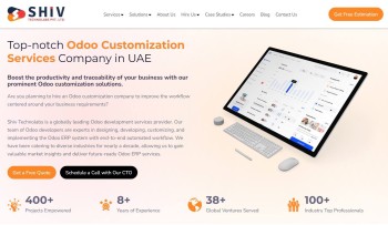 Odoo Customization Services in UAE - Shiv Technolabs