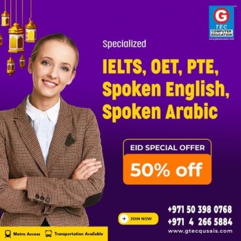 Eid Special: 50% Off on Select Language Courses at G-TEC Education Institute!