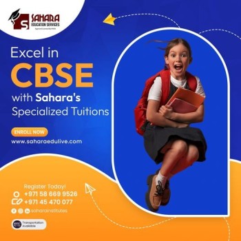 CBSE Success with Sahara's Tuition near Al Qusais, Dubai