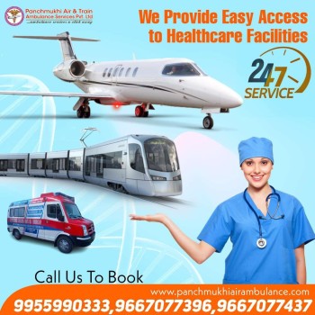 Use Panchmukhi Air Ambulance Services in Raipur with Magnificent Medical Care