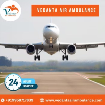 For First-class Healthcare Team Book Vedanta Air Ambulance Service in Mumbai