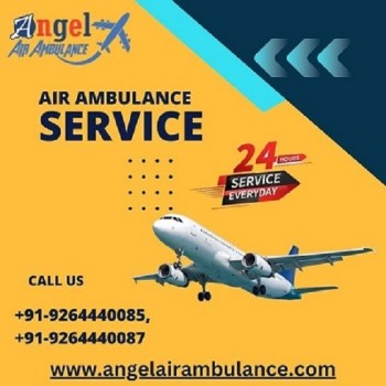 Take Angel Air Ambulance Service in Patna with Advanced PICU Setup