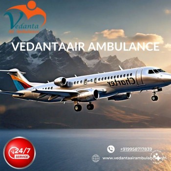 With Advanced Ventilator Support Book Vedanta Air Ambulance Service in Jamshedpur