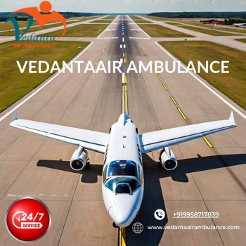 With top-Level ICU Setup Book Vedanta Air Ambulance Services in Gorakhpur