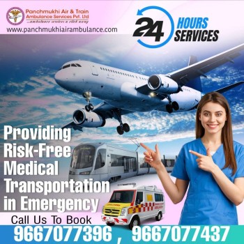 Panchmukhi Air and Train Ambulance in Hyderabad – Reliable and Safe 