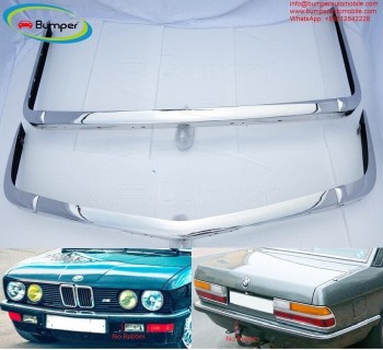 BMW E28 bumper (1981 - 1988) by stainless steel (BMW E28 Stoßfänger) 