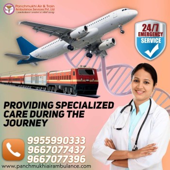 For Superb Medical Care Choose Panchmukhi Air Ambulance Services in Dibrugarh