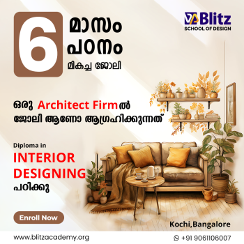 Top Interior Designing Course in Kochi | Blitz Academy