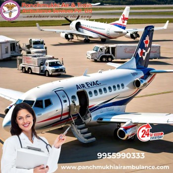 For Effective Medical Care Take Panchmukhi Air Ambulance Services in Mumbai