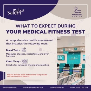 VISA medical test