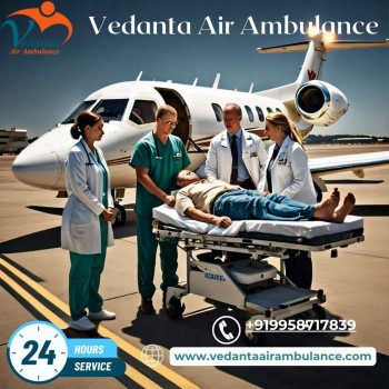 Use Advanced Medical Care Book Vedanta Air Ambulance Services in Bhopal