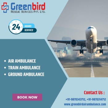 Receive Critical Care Support by Green Bird Air and Train Ambulance Services in Pathankot