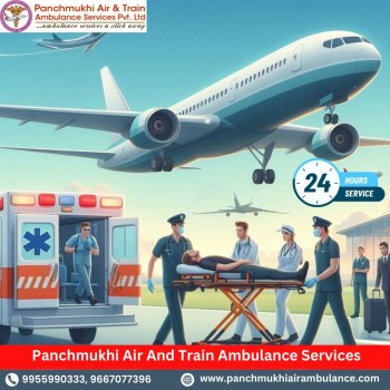 For Trouble-Free Patient Transfer Get Panchmukhi Air Ambulance Services in Guwahati