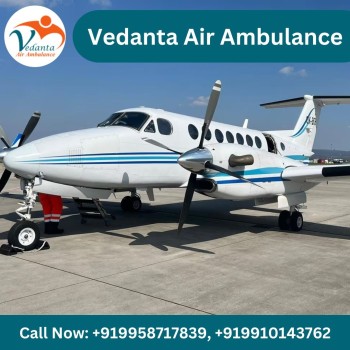 Pick Vedanta Air Ambulance in Mumbai with a Qualified Medical Crew