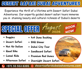 evening desert safari dubai +971 55 553 8395