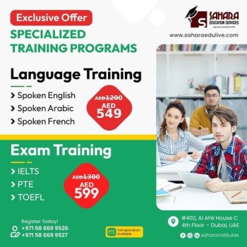 Unlock Your Language Potential with Sahara Education Institute in Dubai!