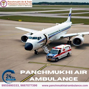 For Finest Healthcare Treatment Hire Panchmukhi Air Ambulance Services in Raipur