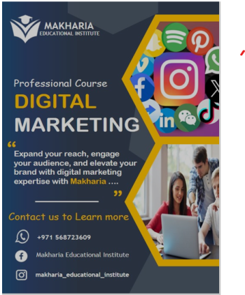 'Digital Marketing Essentials: Strategies for Success'  AT  MAKHARIA CALL 0568723609