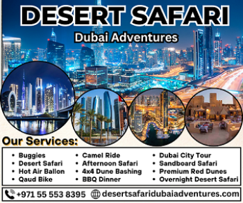 Desert Safari Dubai ADventures | +971 55 553 8395