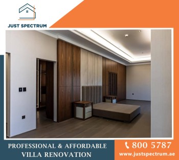 Professional and Affordable Villa Renovation in Dubai - Just Spectrum