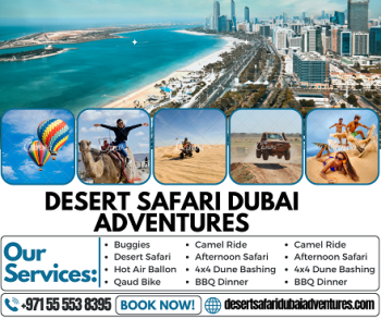 Desert Safari Dubai Adventures | +971 55 553 8395